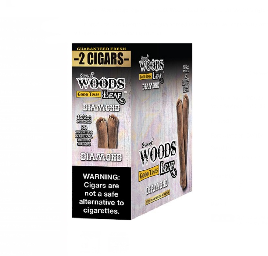 Sweet woods good times leaf 2 cigars Diamond