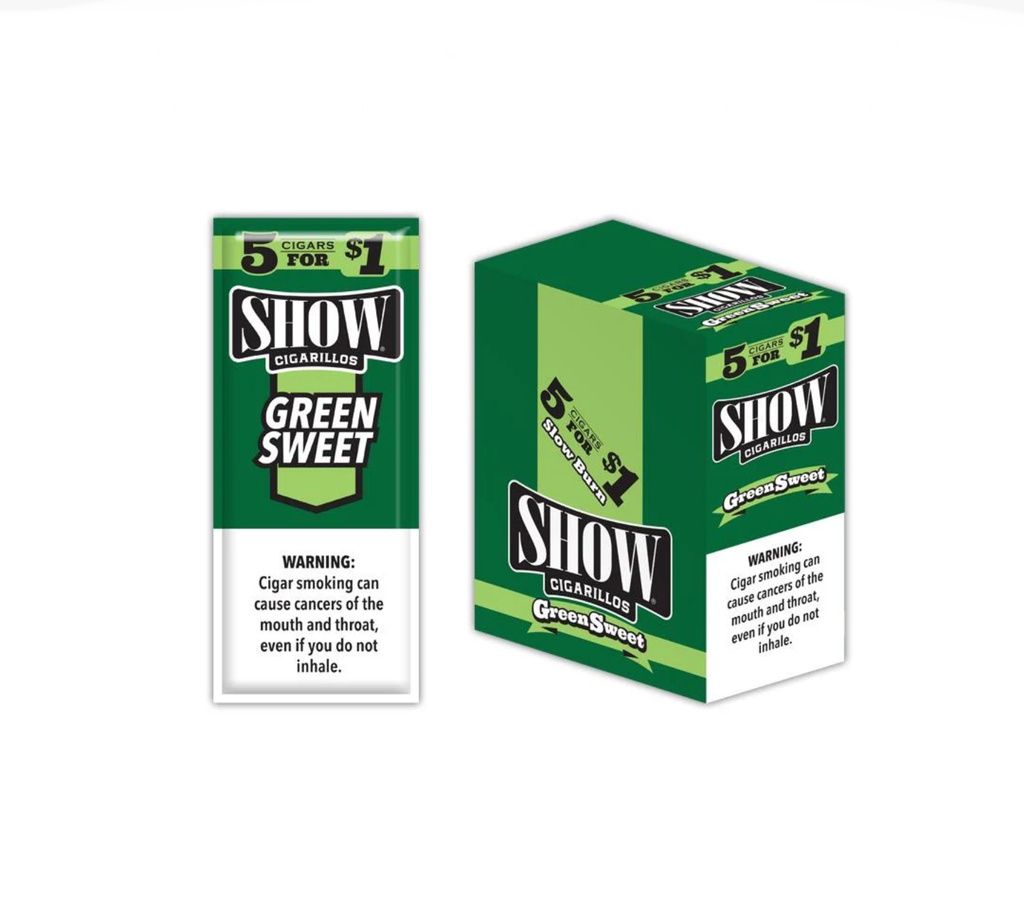 Show Green Cigarillos