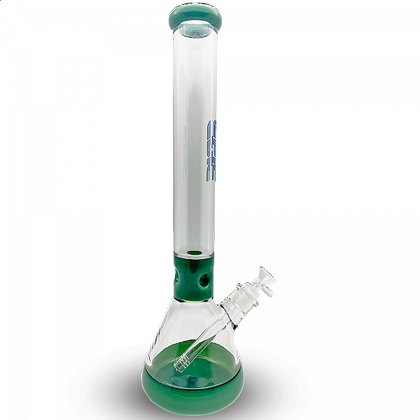 18 Colored Tall Beaker Bong WP86 Mixed