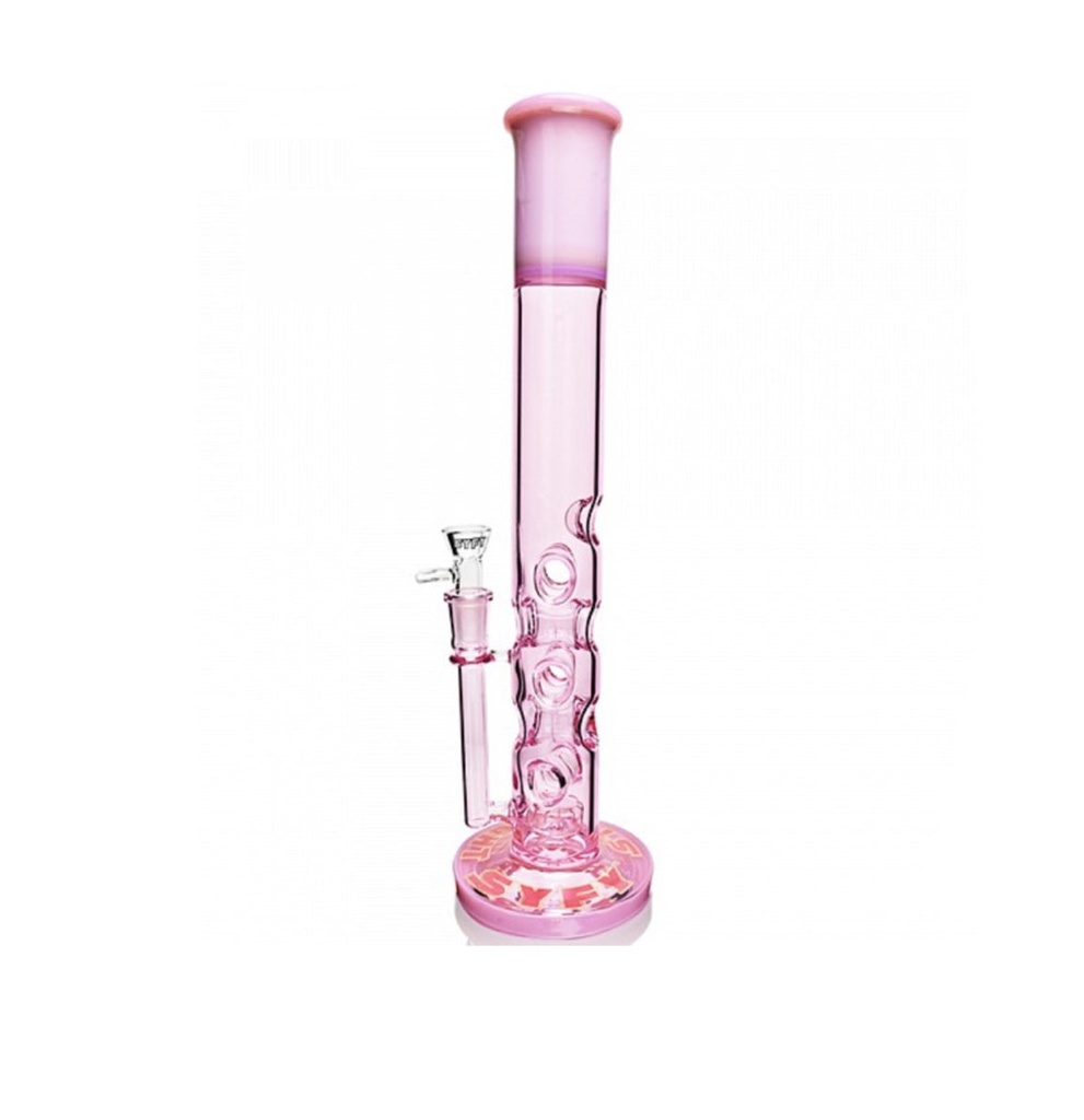 17 Tall Pink Waterpipe SF74 3 color
