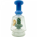 4" Puff Co Glass Attachment WP137 Jade Blue